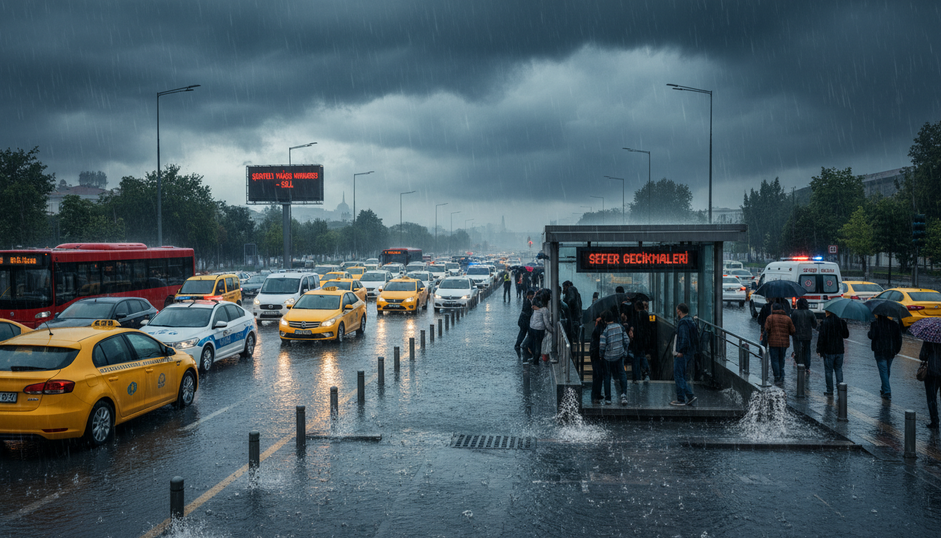 Kuvvetli Yağış Uyarıları ve Şehir Yaşamı Etkileri