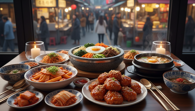 Güney Kore Yemekleri: Lezzet Yolculuğuna Çıkın Güney Kore Yemekleri: Lezzet Yolculuğuna Çıkın