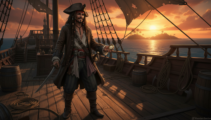 Jack Sparrow: Karayipler'in Efsane Korsanı