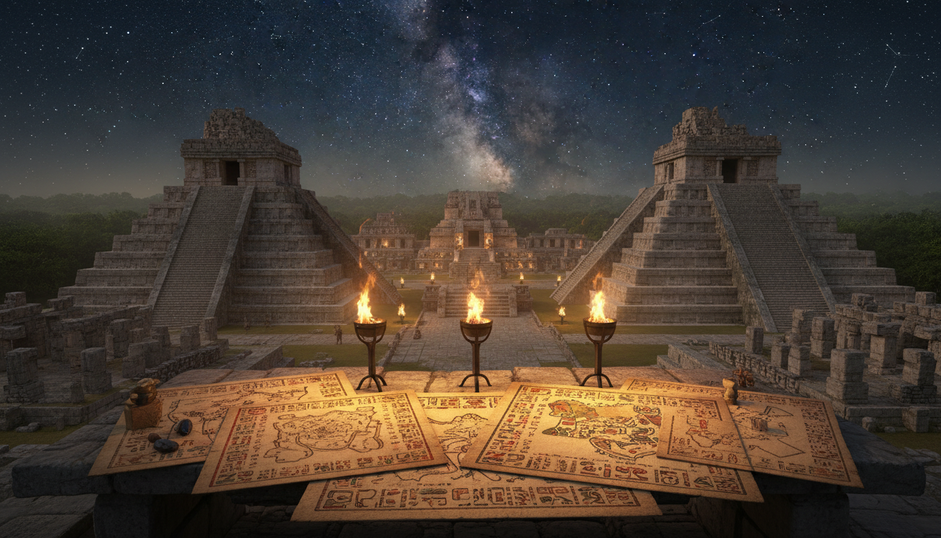 Maya Uygarlığı ve Gizemli Haritaların Sırları
