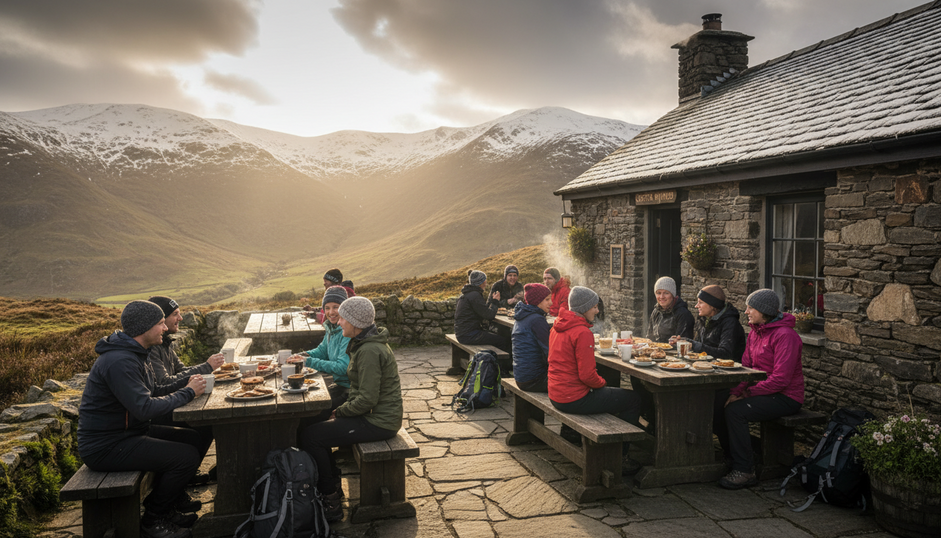 Eryri'de Dağcı Kafesi Pete's Eats Yeniden Açıldı