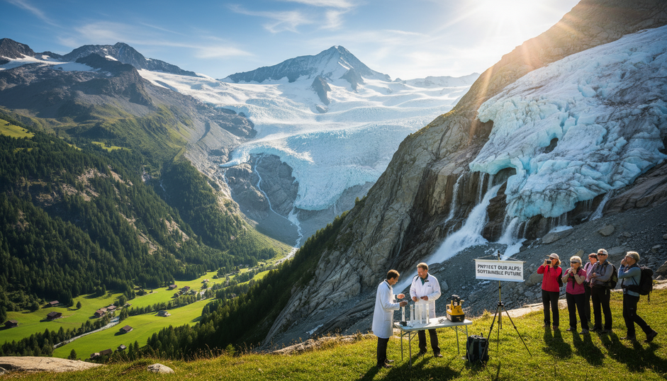 İklim Değişikliği ve Alpler Buzulları: Gelecek Tehdit Altında