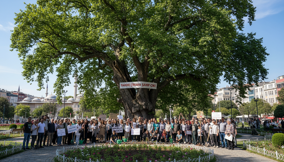 İstanbul Çınar Ağaçlarının Korunması ve Halkın Mücadelesi