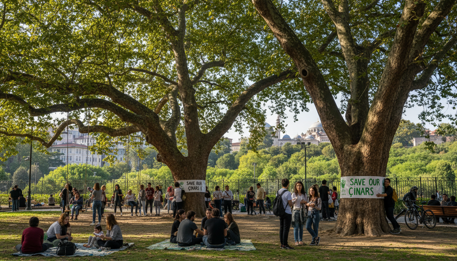 İstanbul'da Doğayı Koruma: Çınaraltı Savunması