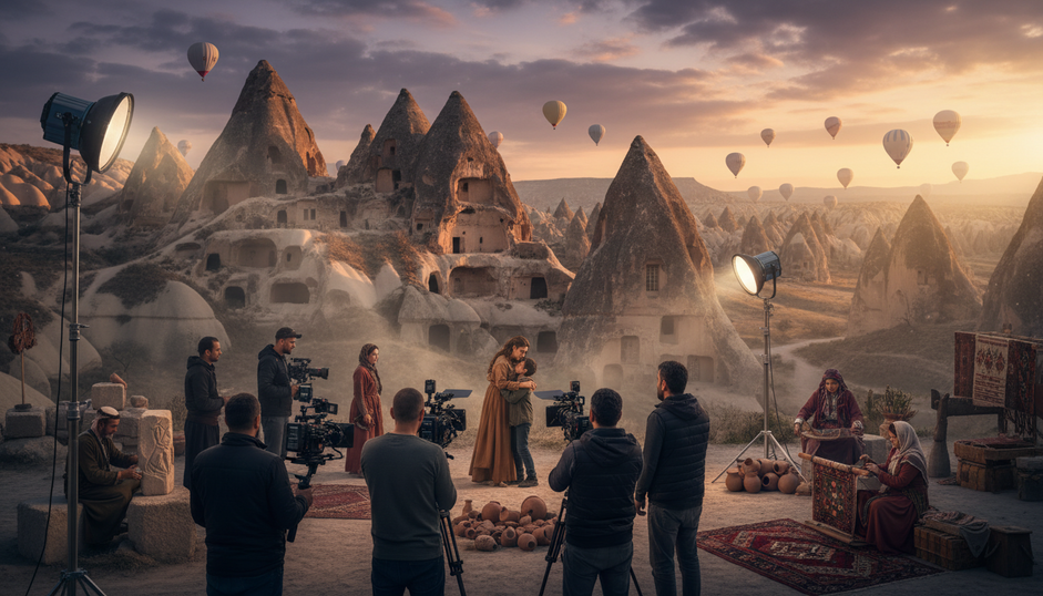 Kapadokya'da 7Yüz Filmi: Yerel Sanat ve Sinema