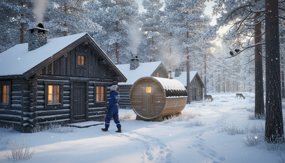 Sussex Ormanlarında Sıcak Kış Tatili Deneyimi