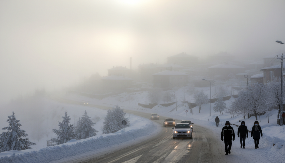 Ağrı'da Sisli Hava ve Yaşam Tarzına Etkileri