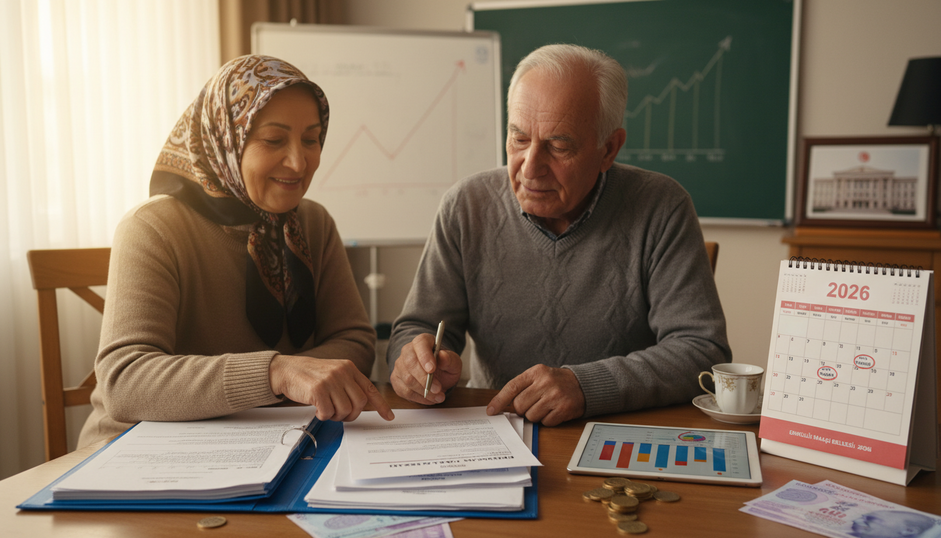 2026 Türkiye Emekli Maaşları ve Kıdem Tazminatı Artışları