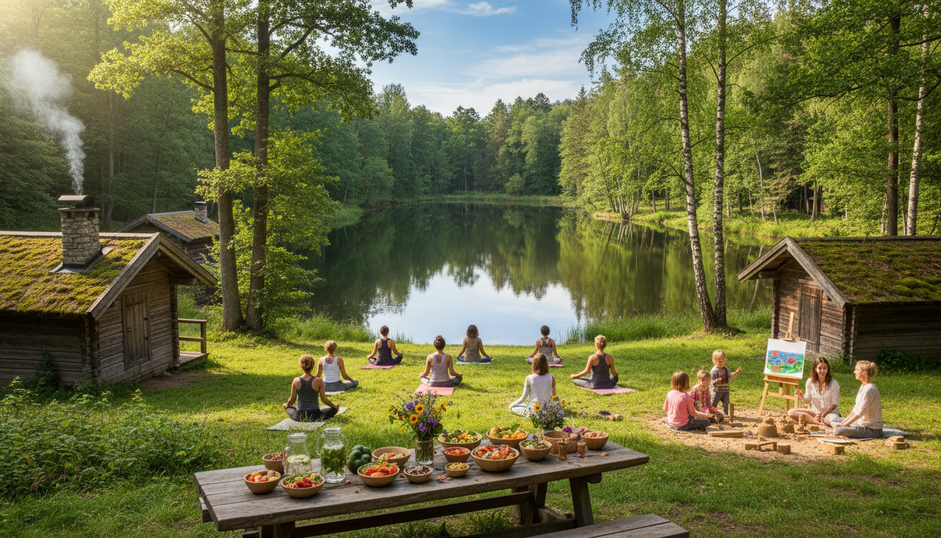 Avrupa'nın En İyi 10 Doğa Retreat'i | Zihin ve Beden Yenileme