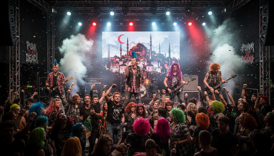 İstanbul'da Punk Müzik Yeniden Doğuşu ve The Offspring Konseri
