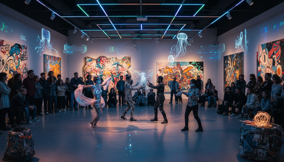 M. Kutlukhan Perker'in Performatif Sanat Sergisi