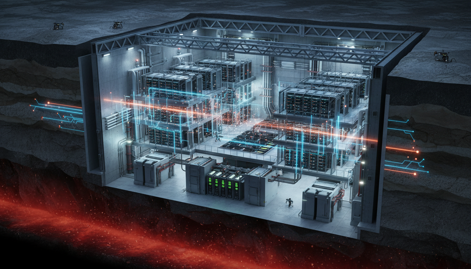 Dijital Güvenlikte Yeraltı Veri Merkezleri: Geleceğin Stratejisi