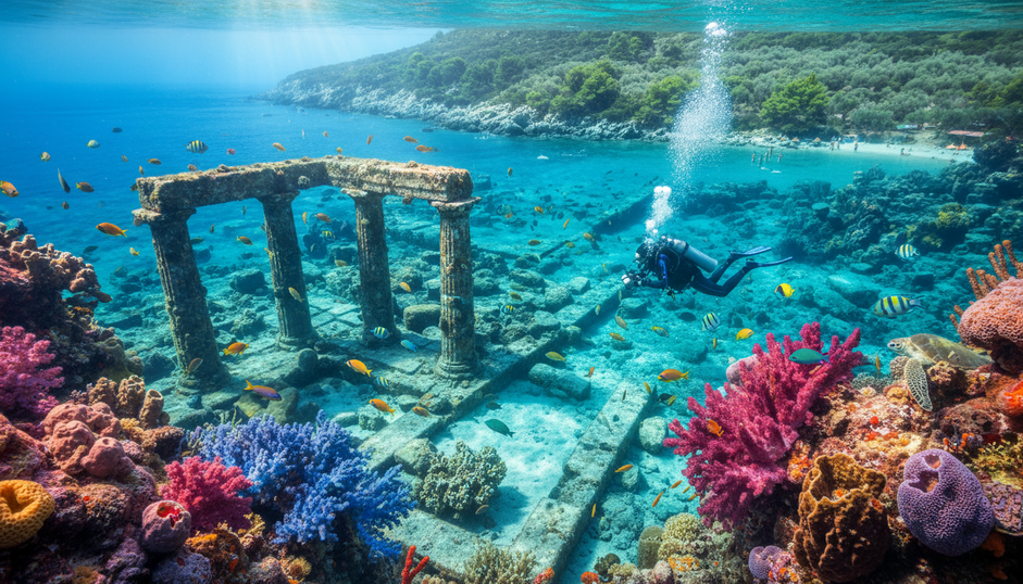 Alonissos Adası'nda Deniz Koruma ve Dalış