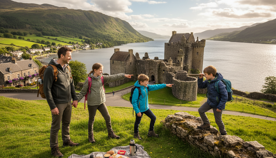 Bütçe Dostu Aile Seyahati: İskoçya'da Çocuklarla Macera