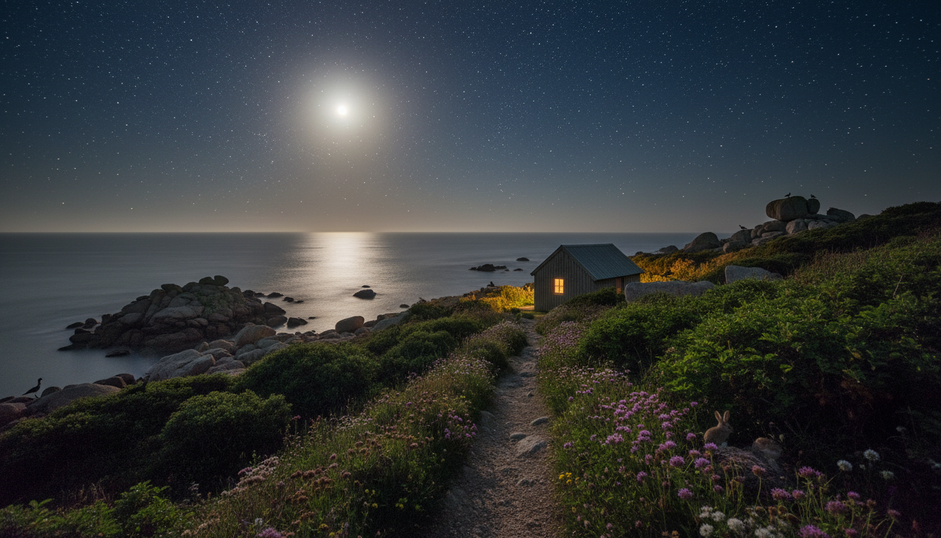 Cornwall Looe Adası'nda Eşsiz Geceleme Deneyimi