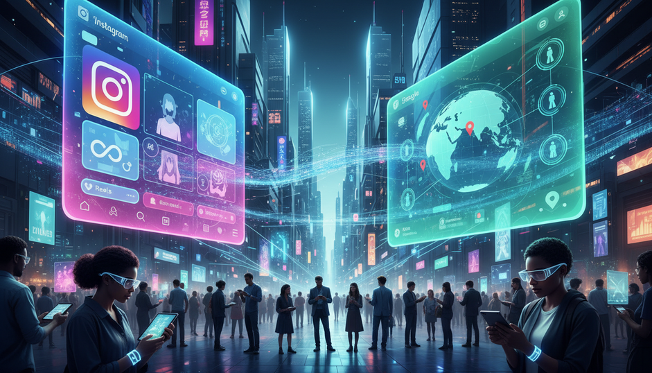 Dijital Kültürde Geleceğin İletişim Araçları: Instagram ve Google Haritalar