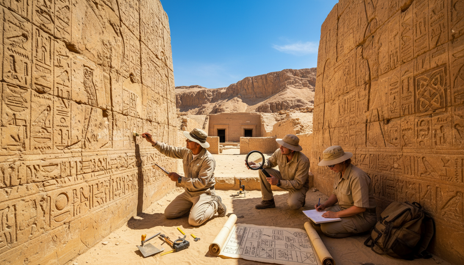 Mısır'daki Antik Yazıtların Çözülmesi | Kültürel Miras