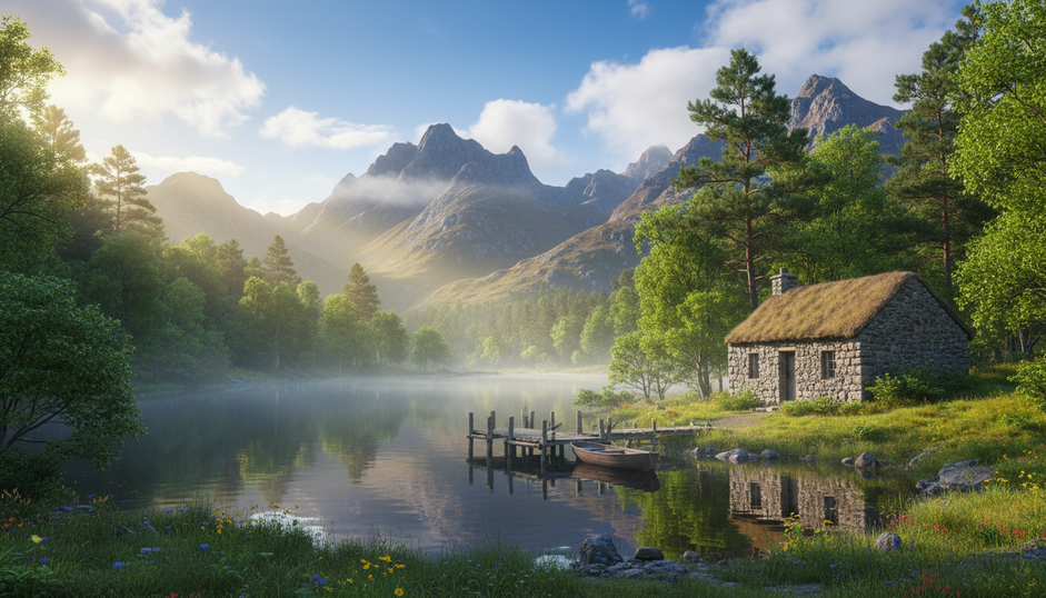 İskoçya'nın En Güzel Doğa Manzaralı Konaklama Seçenekleri