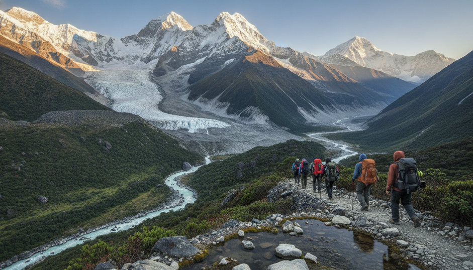 Nepal Himalayalar'ında Buzul Erimesi ve Trekking Rehberi