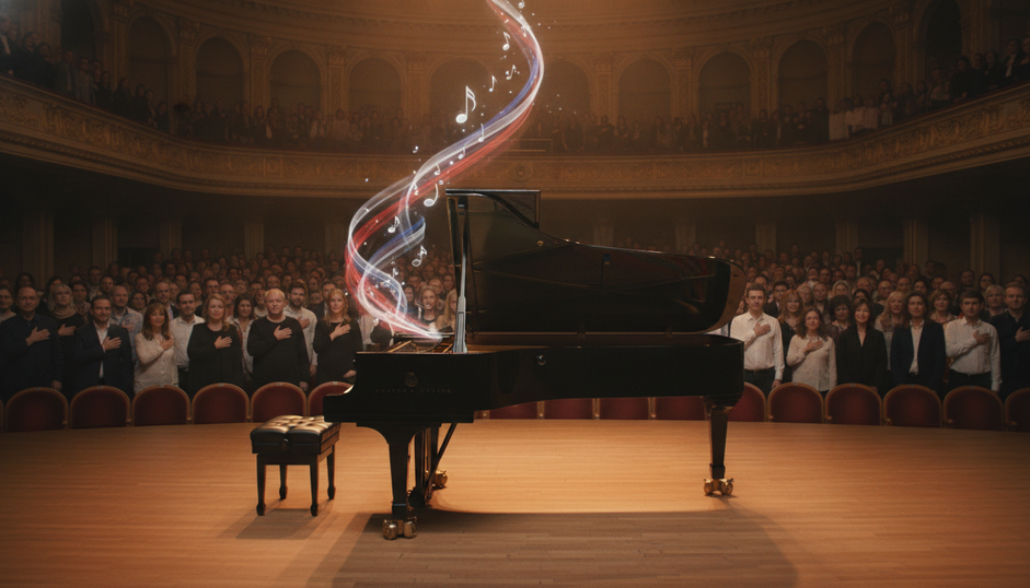 Piyano Konserlerinde İstiklal Marşı ile Duygusal Anlar